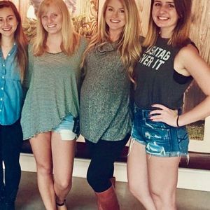 Motherhood Maternity cowl neck top